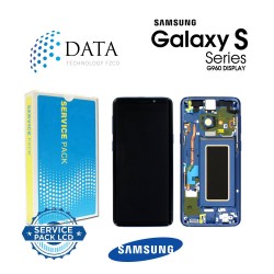 Samsung Galaxy S9 (SM-G960F) -LCD Display + Touch Screen polaris Blue GH97-21696G
