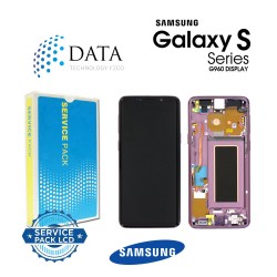 Samsung Galaxy S9 (SM-G960F) -LCD Display + Touch Screen lilac Purple GH97-21696B