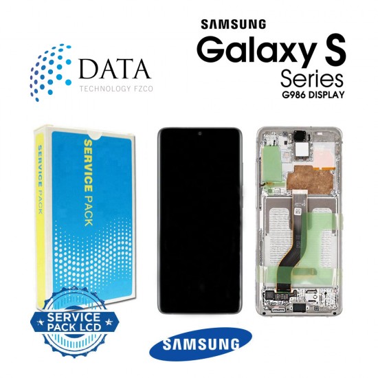 Samsung Galaxy S20 Plus  (SM-G985B) -LCD Display + Touch Screen cloud White GH82-22134B OR GH82-22145B