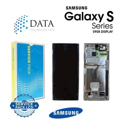 Samsung SM-S908 Galaxy S22 Ultra ( 2022 ) -LCD Display + Touch Screen Graphite / Sky Blue / Red GH82-27488E OR GH82-27489E