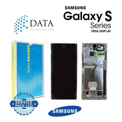 Samsung SM-S906 Galaxy S22+ ( 2022 ) -LCD Display + Touch Screen White GH82-27500B OR GH82-27501B
