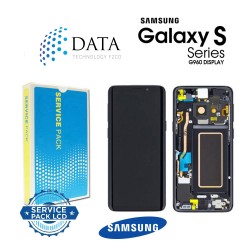 Samsung Galaxy S9 (SM-G960F) -LCD Display + Touch Screen Midnight Black GH97-21696A