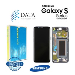 Samsung Galaxy S9 (SM-G960F) -LCD Display + Touch Screen Titanium Grey GH97-21696C