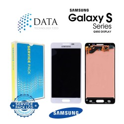Samsung Galaxy Alpha (G850F) -LCD Display + Touch Screen White GH97-16386D