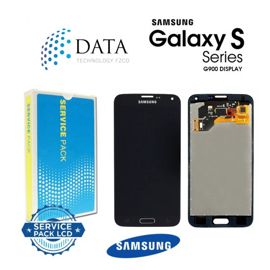 Samsung Galaxy S5 (SM-G900F) -LCD Display + Touch Screen Black GH97-15959B