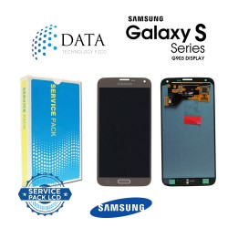 Samsung Galaxy S5 Neo (SM-G903F) -LCD Display + Touch Screen Gold GH97-17787B