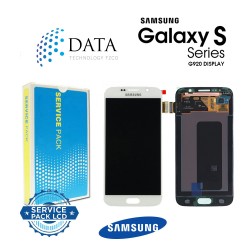 Samsung Galaxy S6 (SM-G920F) -LCD Display + Touch Screen White GH97-17260B