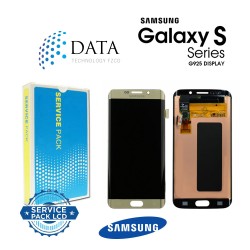 Samsung Galaxy S6 Edge (SM-G925F) -LCD Display + Touch Screen Gold GH97-17162C