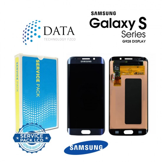 Samsung Galaxy S6 Edge+ (SM-G928F) -LCD Display + Touch Screen Black GH97-17819B