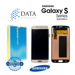 Samsung Galaxy S6 Edge+ (SM-G928F) -LCD Display + Touch Screen Silver GH97-17819D