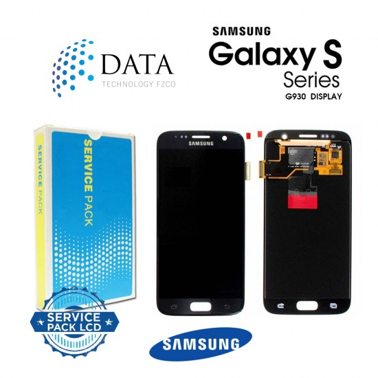 Samsung Galaxy S7 (SM-G930F) -LCD Display + Touch Screen Black GH97-18523A