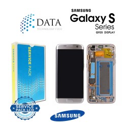 Samsung Galaxy S7 Edge (SM-G935F) -LCD Display + Touch Screen Silver GH97-18533B