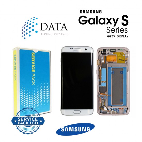 Samsung Galaxy S7 Edge (SM-G935F) -LCD Display + Touch Screen + Battery White+ Battery White GH82-13364A