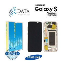 Samsung Galaxy S8 (SM-G950F) -LCD Display + Touch Screen Gold GH97-20457F OR GH97-20458F OR GH97-20473F OR GH97-20629F