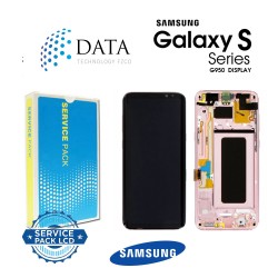 Samsung Galaxy S8 (SM-G950F) -LCD Display + Touch Screen Pink GH97-20457E OR GH97-20458E OR GH97-20473E OR GH97-20629E