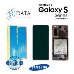 Samsung SM-G991 Galaxy S21 5G -LCD Display + Touch Screen Phantom Pink + Btry GH82-24718D OR GH82-24716D
