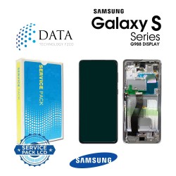 Samsung SM-G998 Galaxy S21 Ultra 5G ( No Camera ) -LCD Display + Touch Screen Phantom Silver GH82-26035B OR GH82-26036B