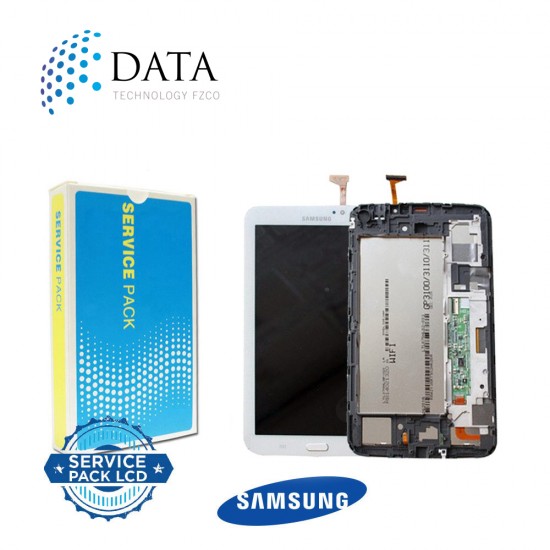 Samsung Galaxy Tab 3 7.0 Wifi (SM-T210) -LCD Display + Touch Screen White GH97-14754A