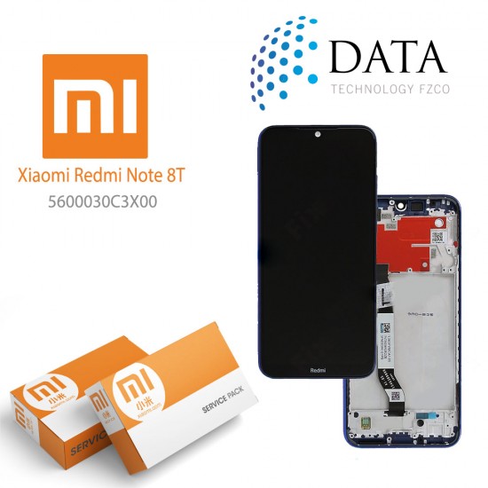 Xiaomi Redmi Note 8T -LCD Display + Touch Screen starscape Blue 5600030C3X00