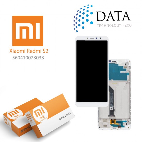 Xiaomi Redmi S2 (Redmi Y2) -LCD Display + Touch Screen White (Service Pack) 560410023033