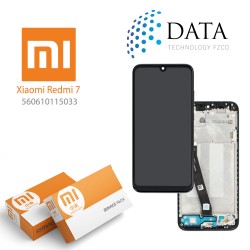 Xiaomi Redmi 7 -LCD Display + Touch Screen Black (Service Pack) 560610115033 OR 560610096033