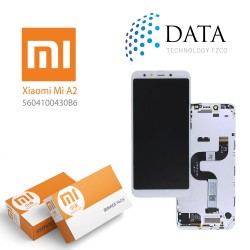 Xiaomi Mi A2 (Mi 6X) -LCD Display + Touch Screen White (Service Pack) 5604100430B6