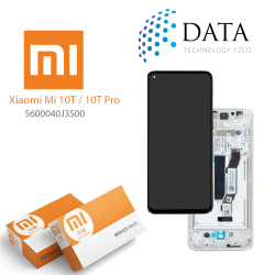 Xiaomi Mi10T / Mi 10T Pro -LCD Display + Touch Screen Lunar Silver 5600040J3S00